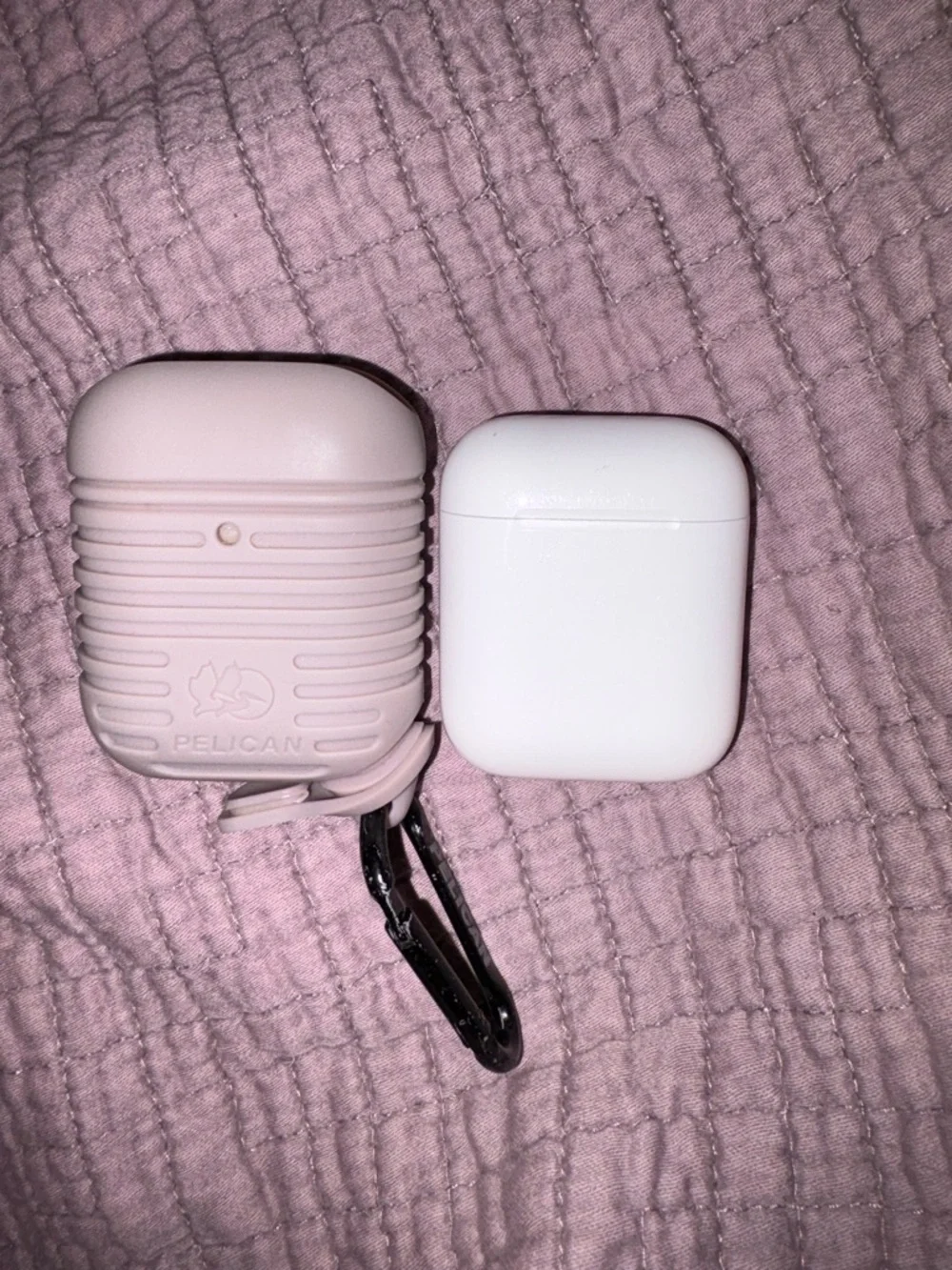 Pelican Pink Silicone Protective Case for Wireless Earbud Charging Case